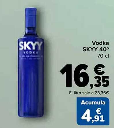 Vodka SKYY 40°