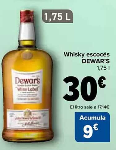 Whisky escocés DEWAR'S