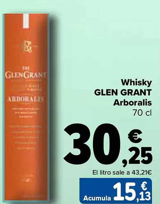 Whisky GLEN GRANT Arboralis