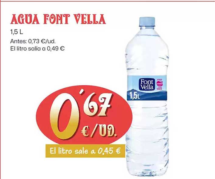 AGUA FONT VELLA