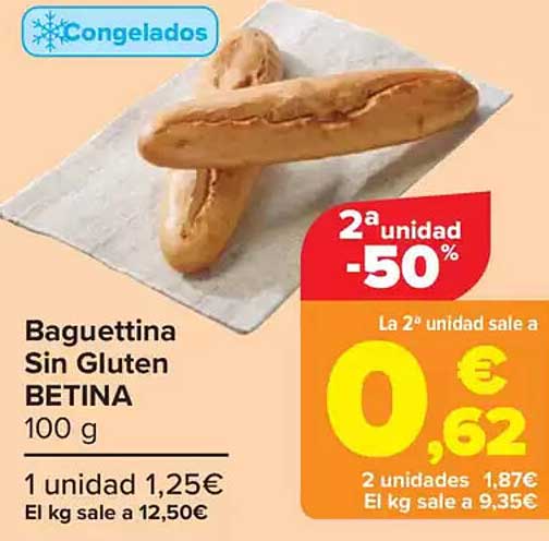 Baguettina Sin Gluten BETINA