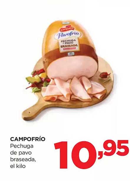 CAMPOFRÍO Pechuga de pavo braseada