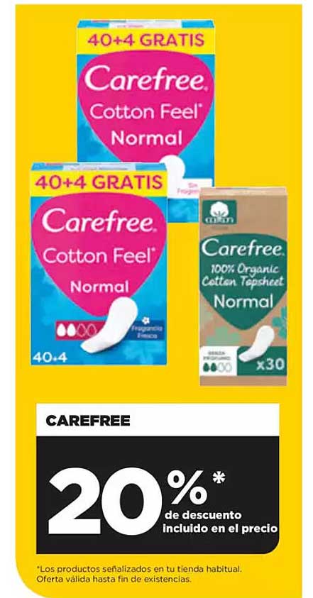 Carefree Cotton Feel Normal