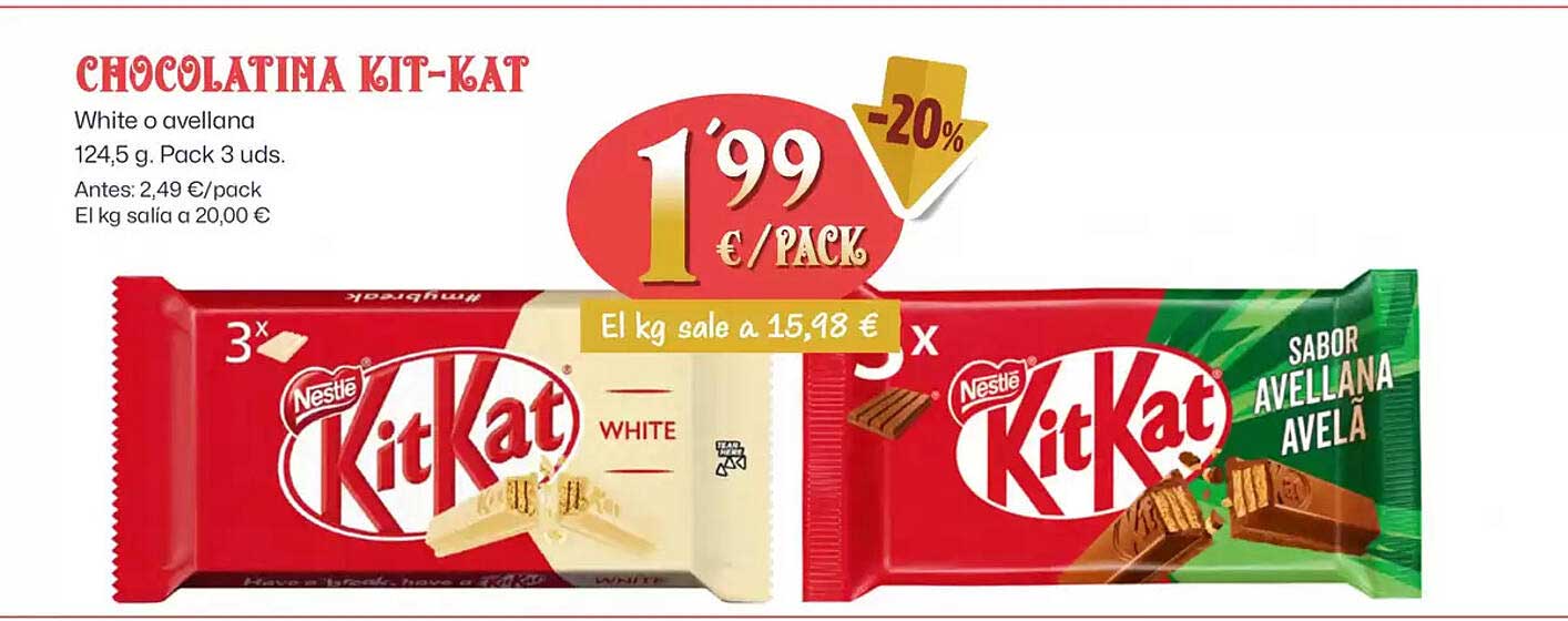 CHOCOLATINA KIT-KAT