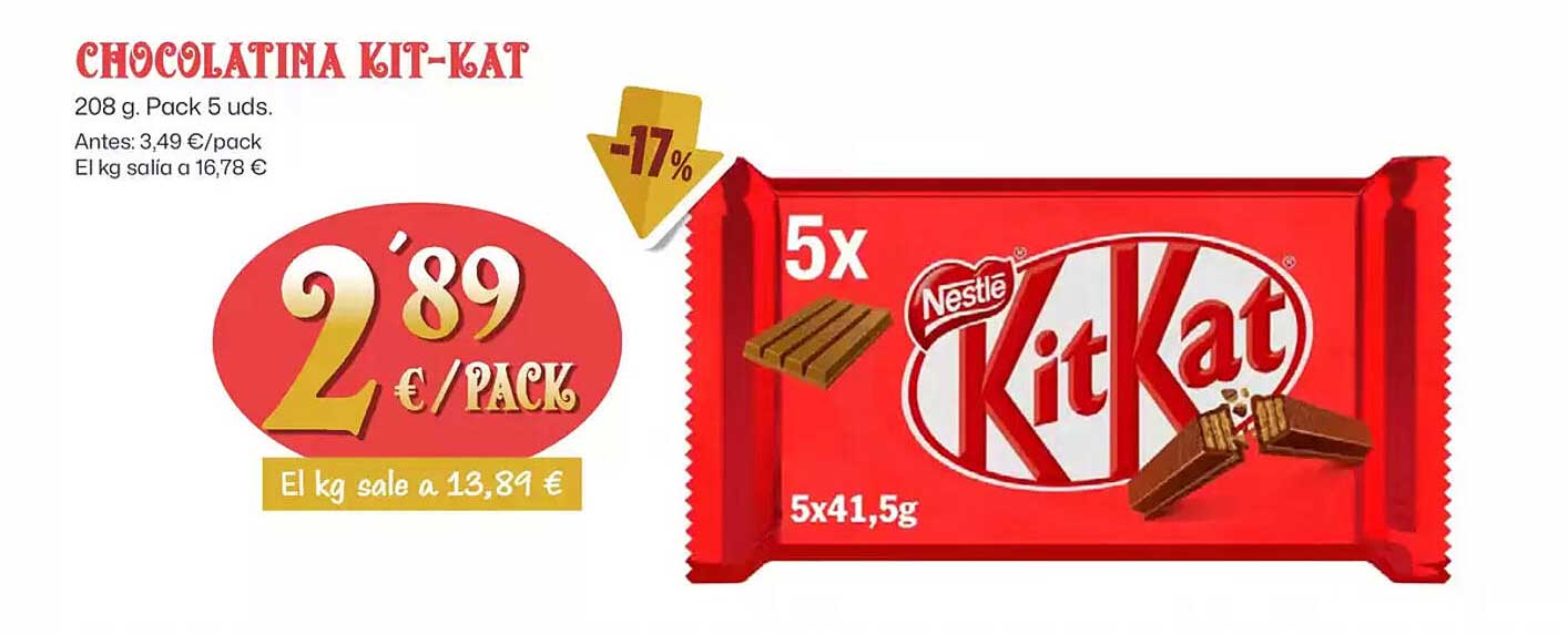 CHOCOLATINA KIT-KAT