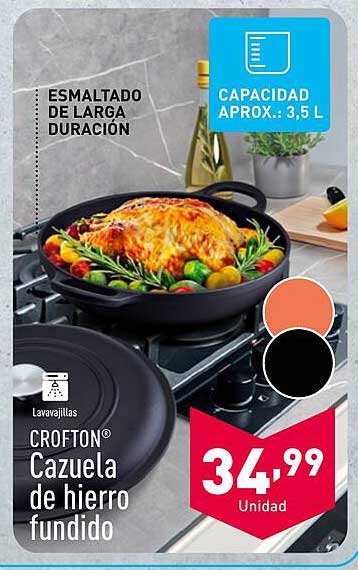 CROFTON® Cazuela de hierro fundido