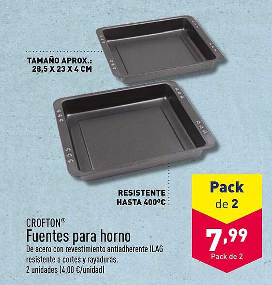 CROFTON® Fuentes para horno