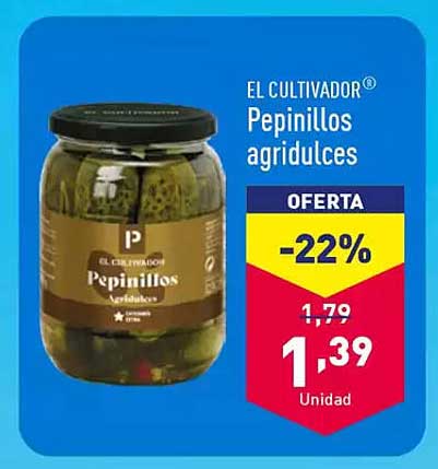 EL CULTIVADOR® Pepinillos agridulces