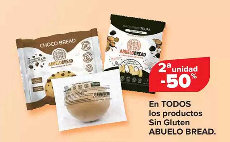 En TODOS los productos Sin Gluten ABUELO BREAD.