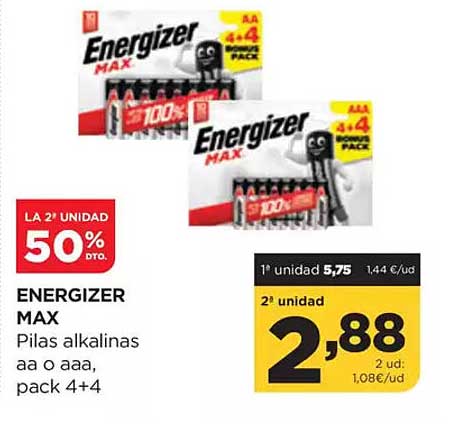 ENERGIZER MAX