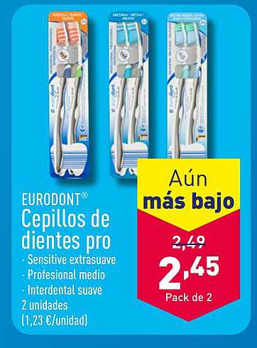 EURODONT® Cepillos de dientes pro