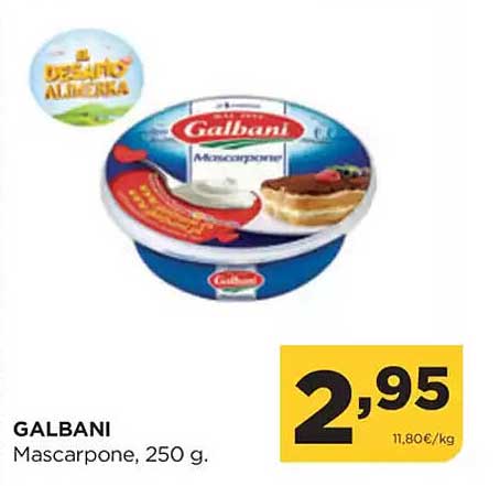 GALBANI  
Mascarpone, 250 g.