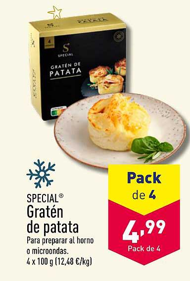 Gratén de patata