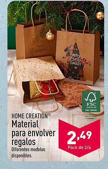 HOME CREATION® Material para envolver regalos