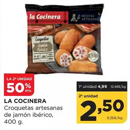 LA COCINERA Croquetas artesanas de jamón ibérico