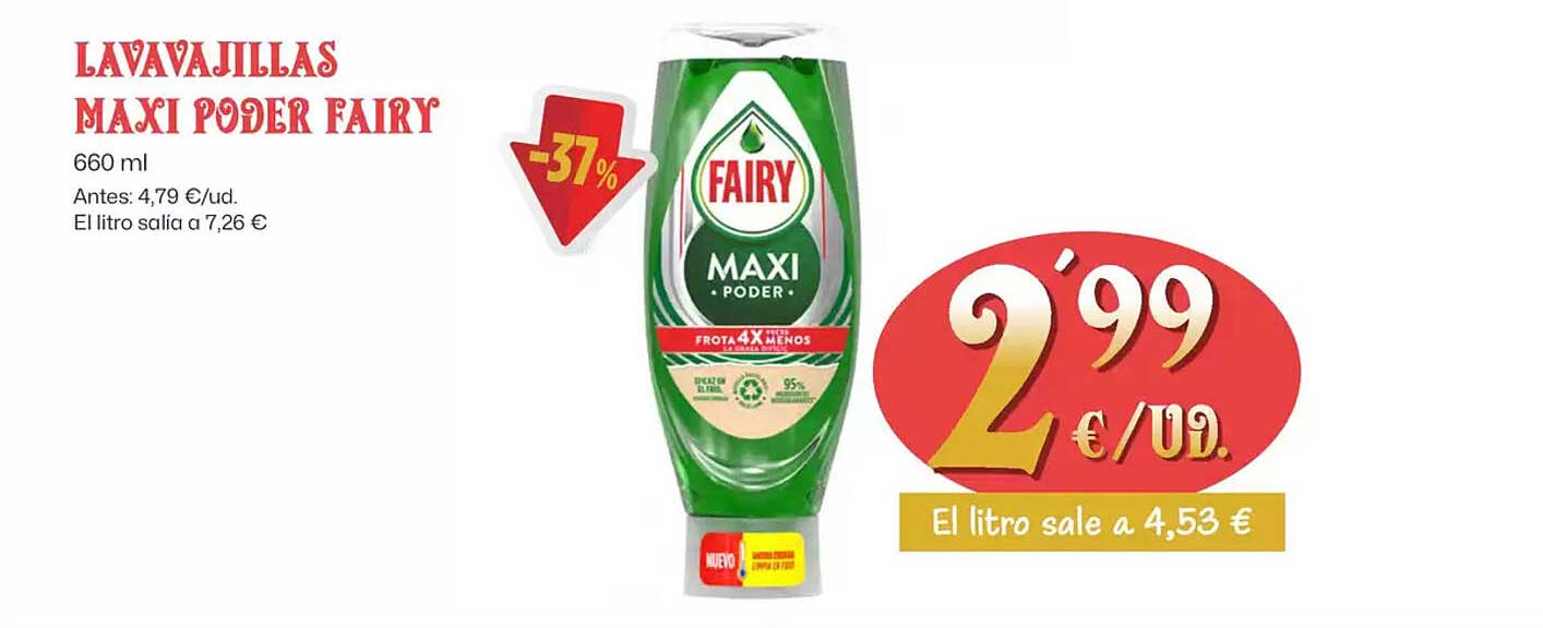 LAVAVAJILLAS MAXI PODER FAIRY