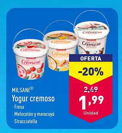 MILSANİ® Yogur cremoso