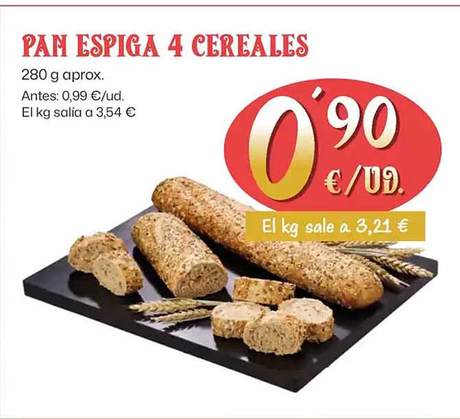 PAN ESPIGA 4 CEREALES