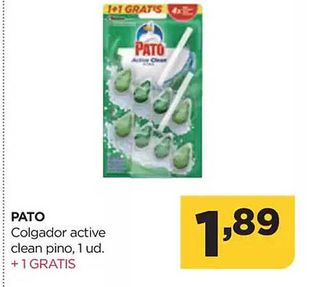 PATO Colgador active clean pino, 1 ud.