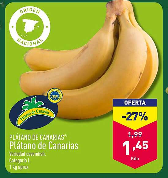 PLÁTANO DE CANARIAS® Plátano de Canarias