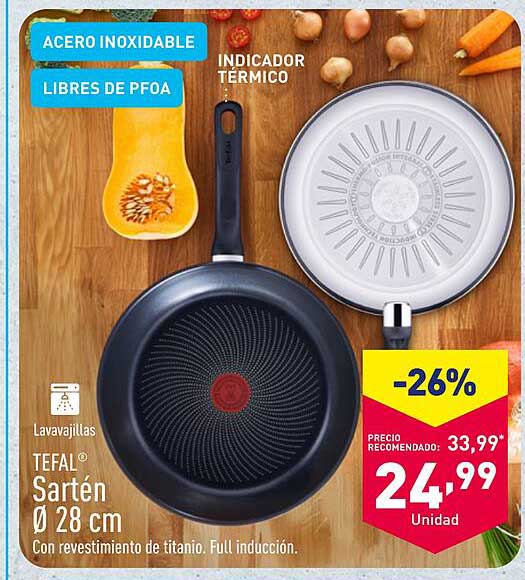 TEFAL Sartén Ø 28 cm