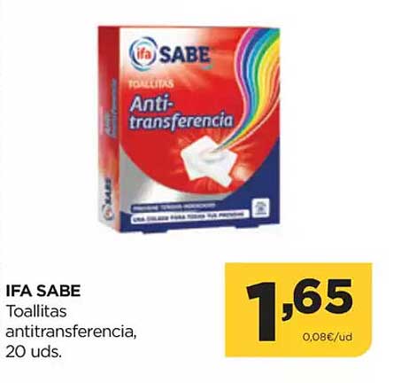 Toallitas antitransferencia, 20 uds.