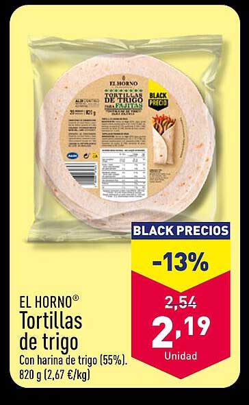 Tortillas de trigo