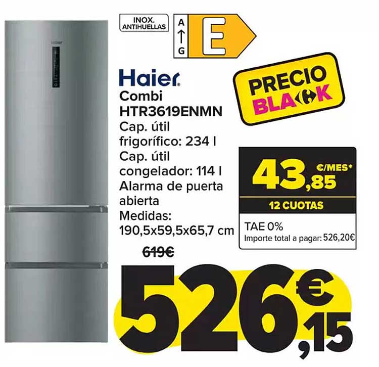 Haier Combi HTR3619ENMN