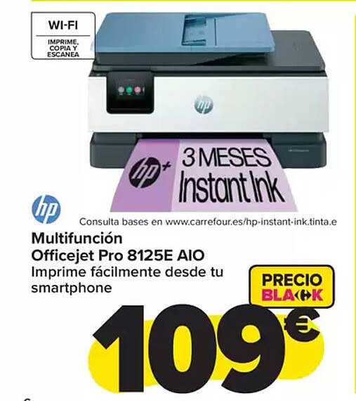 Multifunción Officejet Pro 8125E AIO