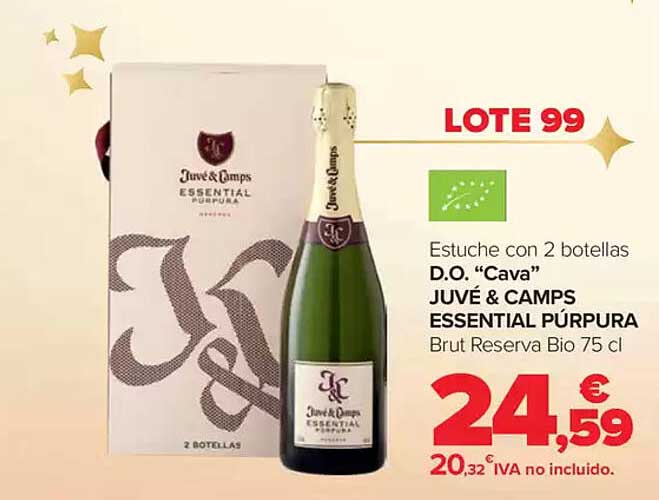 Lote 99 JUVÉ & CAMPS ESSENTIAL PÚRPURA