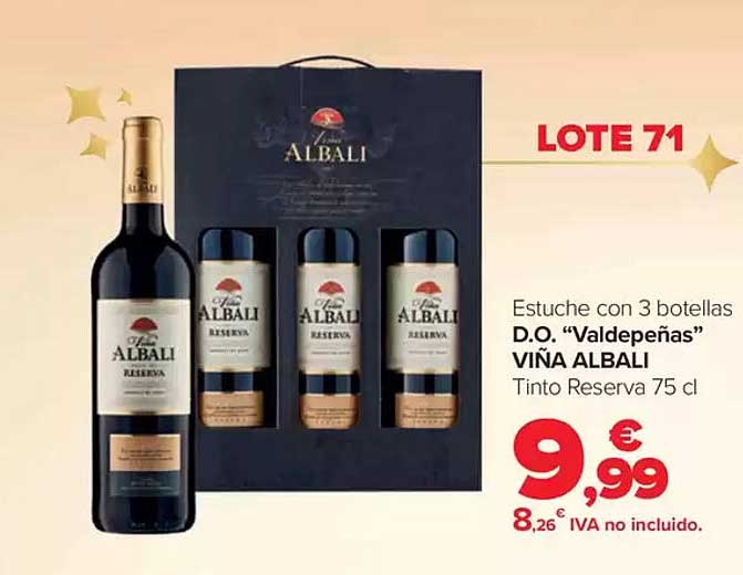 Viña Albali D.O. "Valdepeñas" Tinto Reserva 75 cl