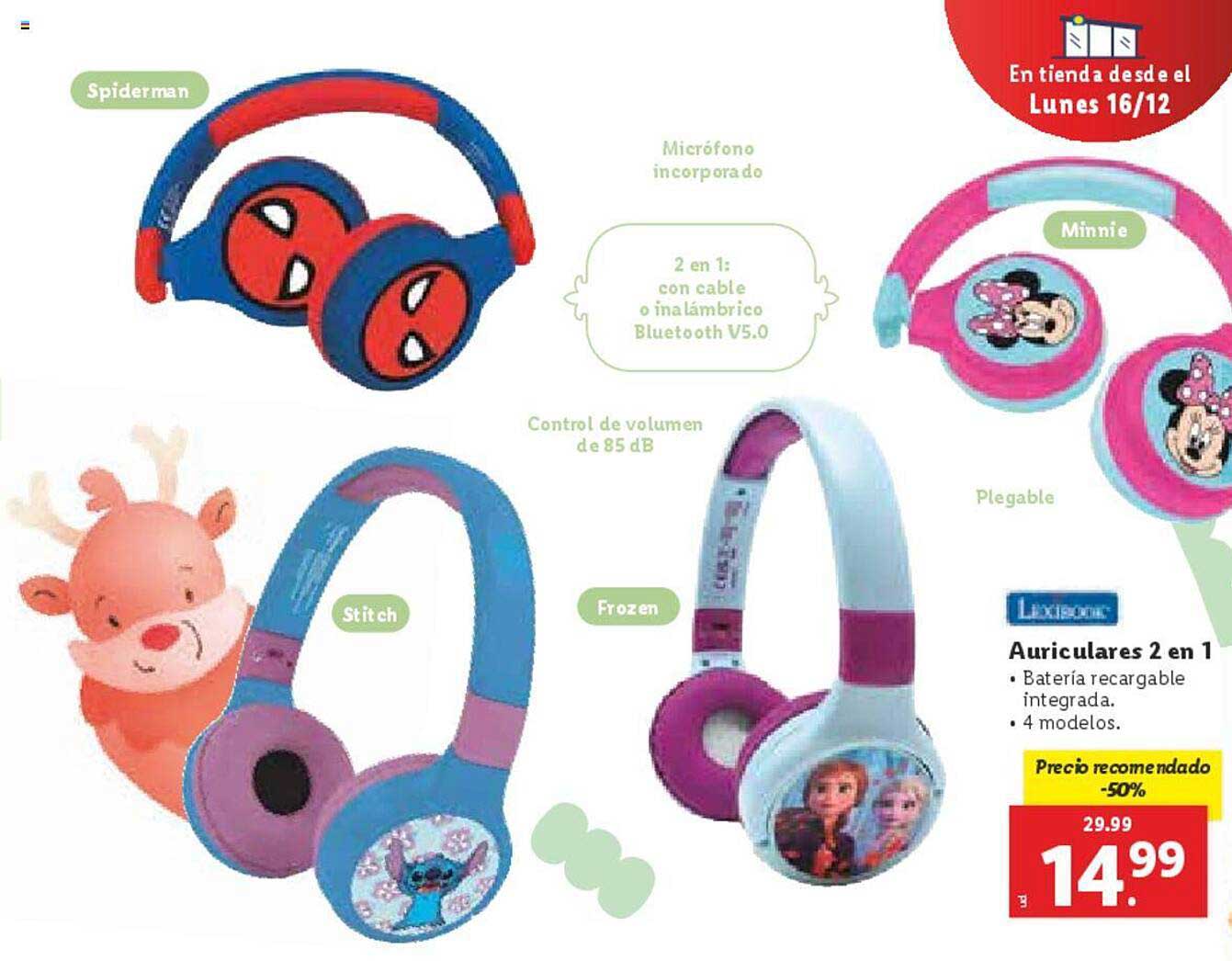 Auriculares 2 en 1