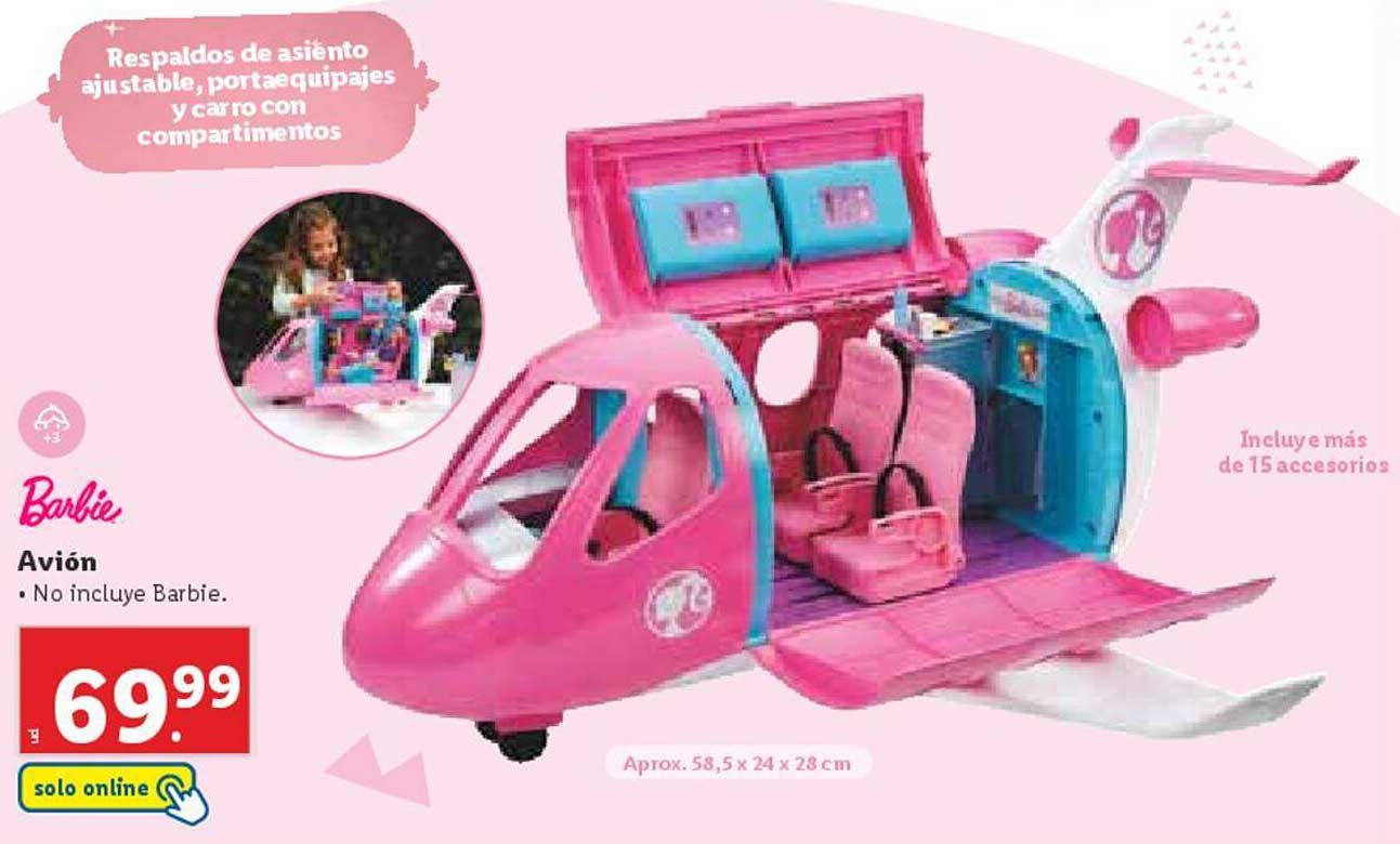 Avión Barbie