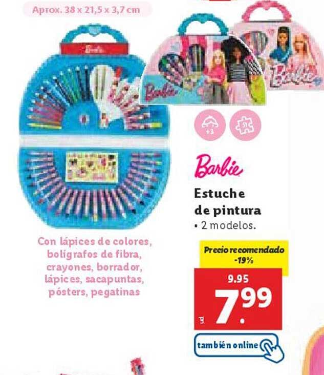 Barbie Estuche de pintura