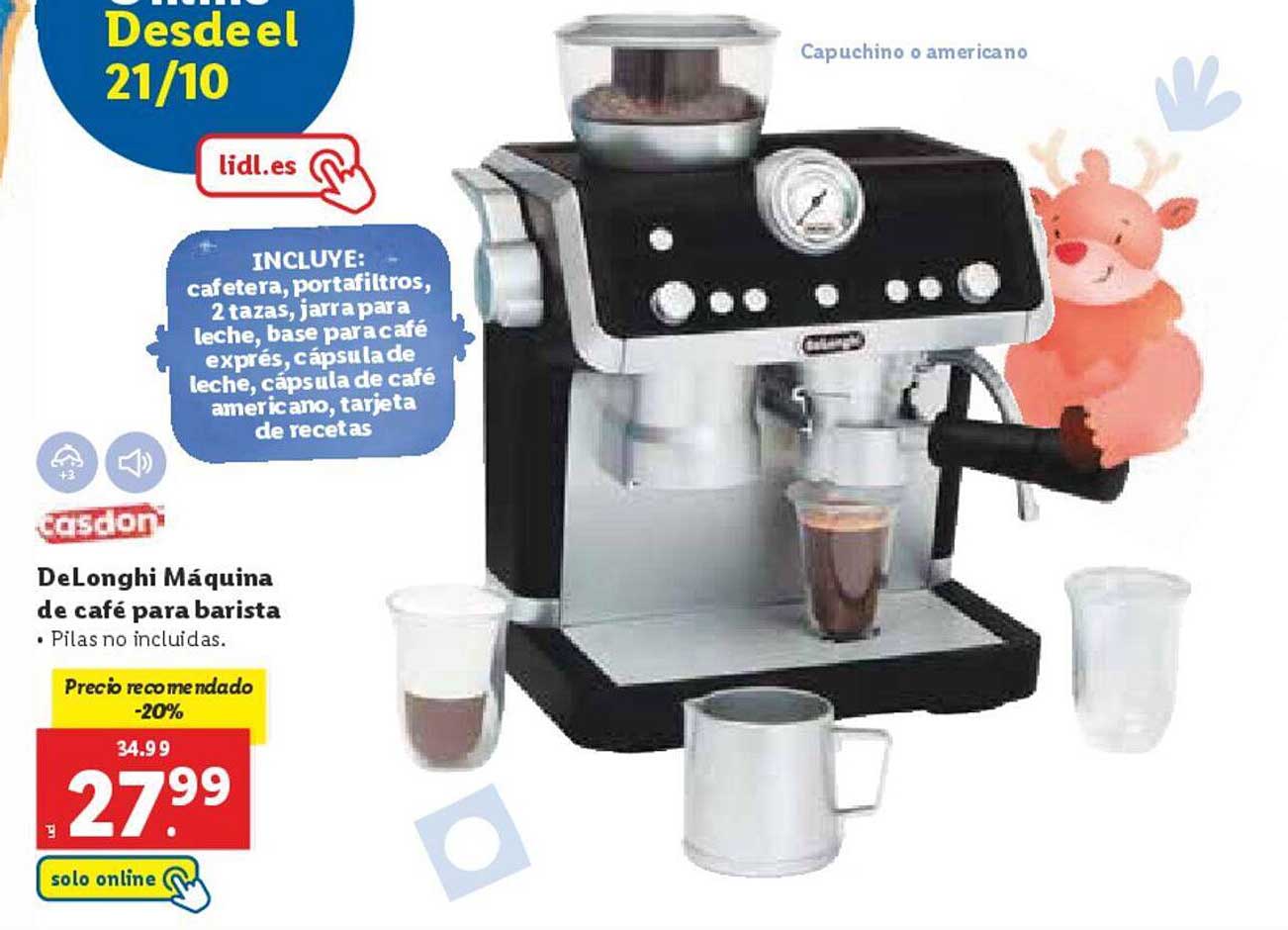 DeLonghi Máquina de café para barista