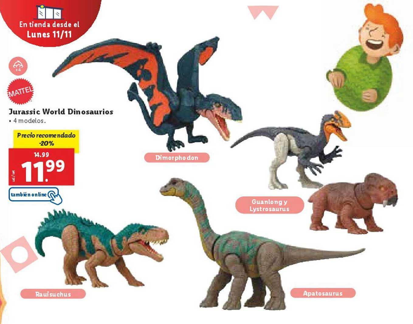 Jurassic World Dinosaurios