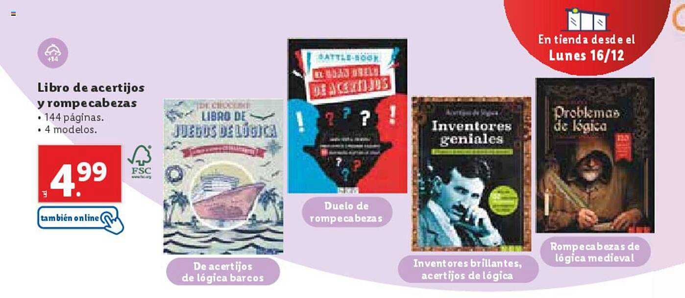 Libro de acertijos y rompecabezas