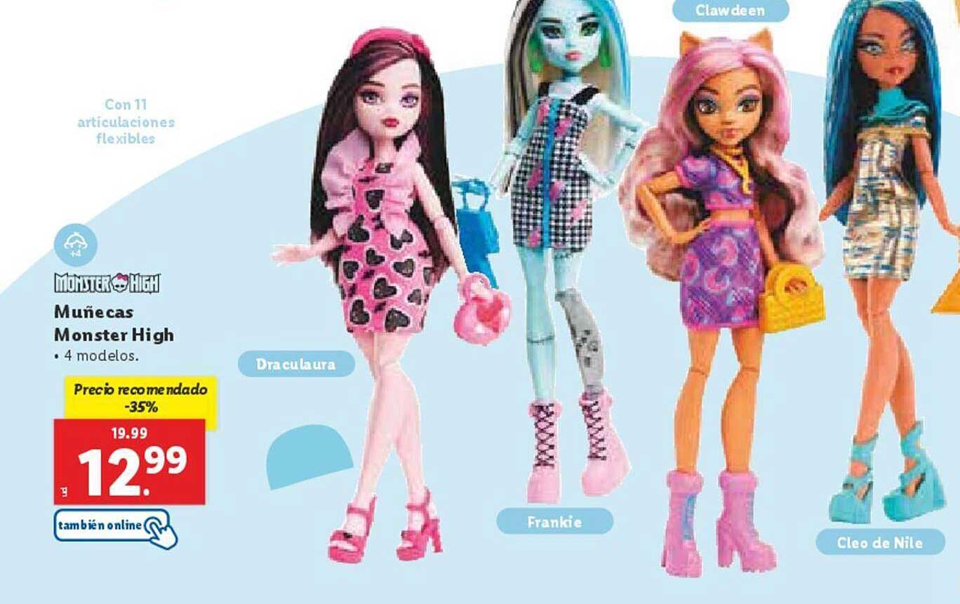 Muñecas Monster High