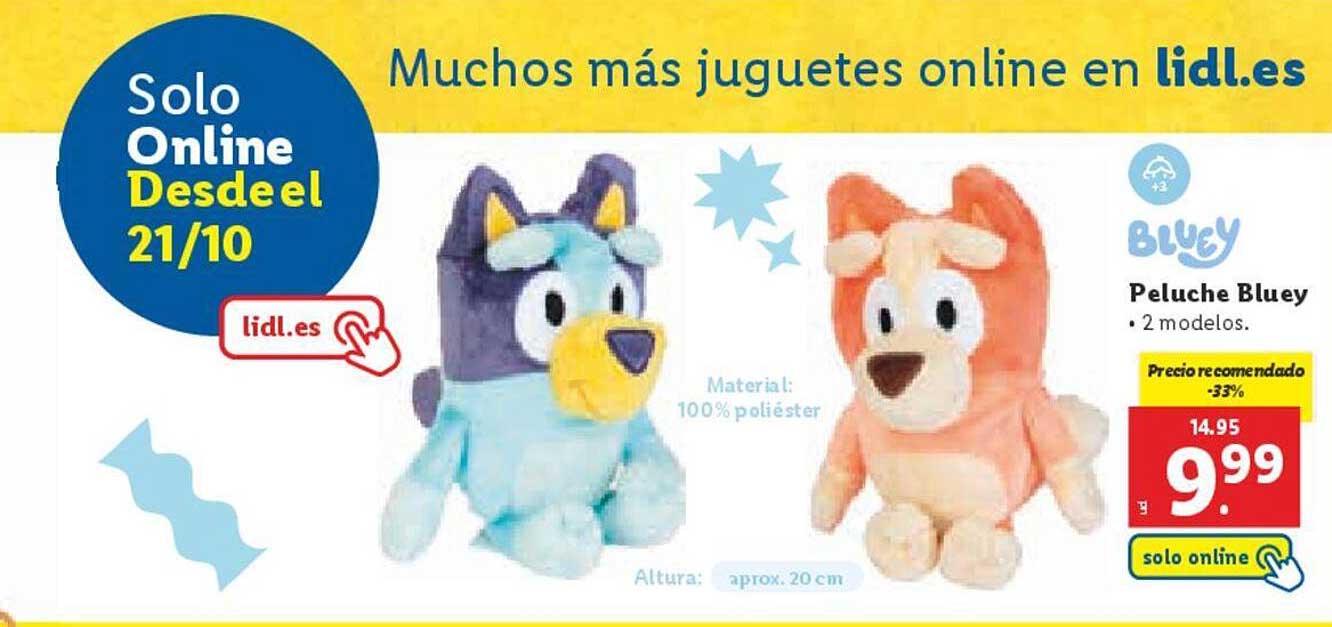 Peluche Bluey