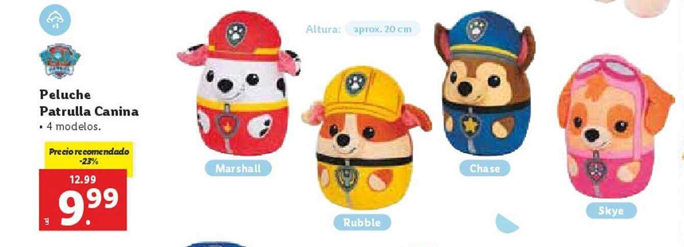 Peluche Patrulla Canina