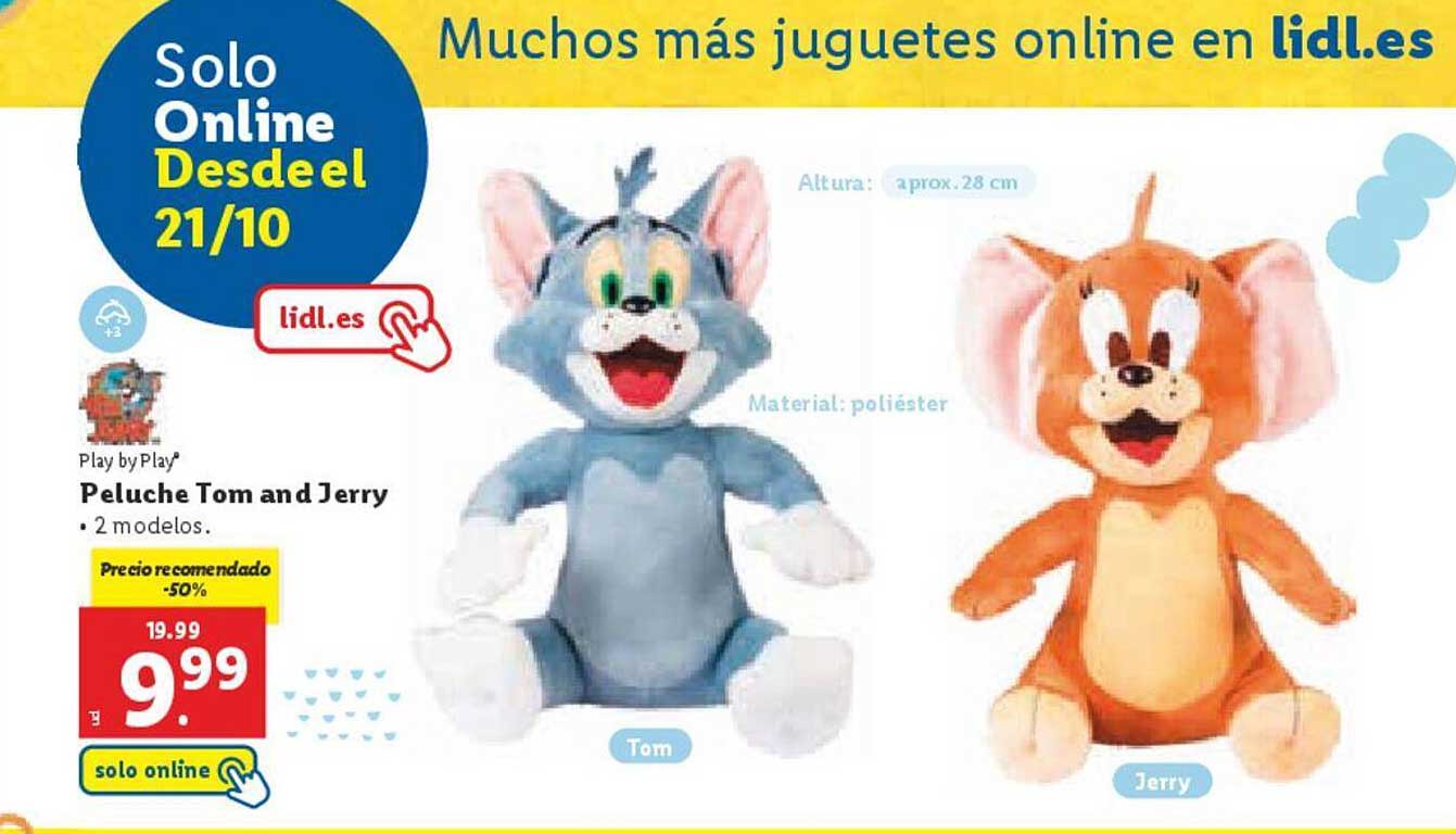 Peluche Tom and Jerry