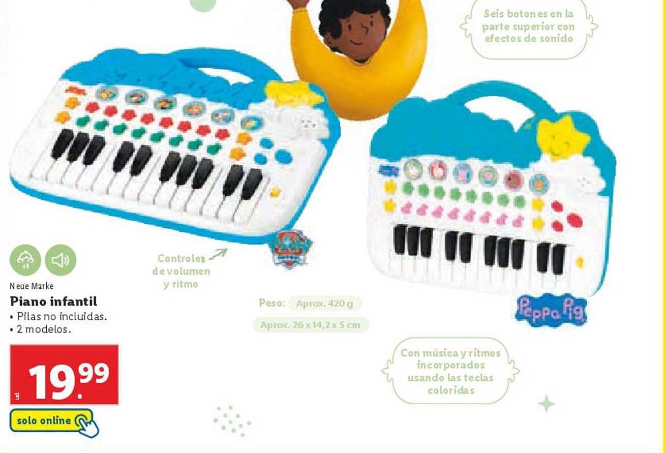 Piano infantil