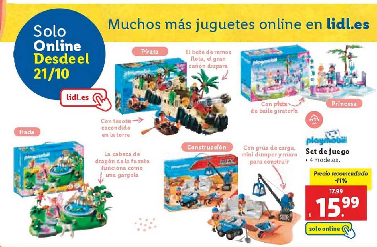 Pirata  
Hada  
Construcción  
Princesa  
Set de juego 