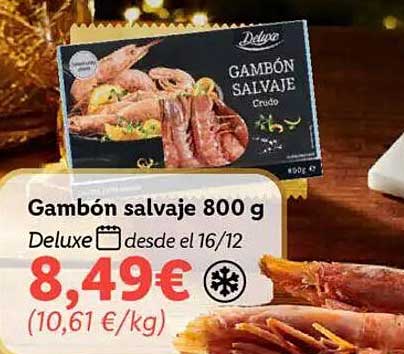 Gambón salvaje 800 g