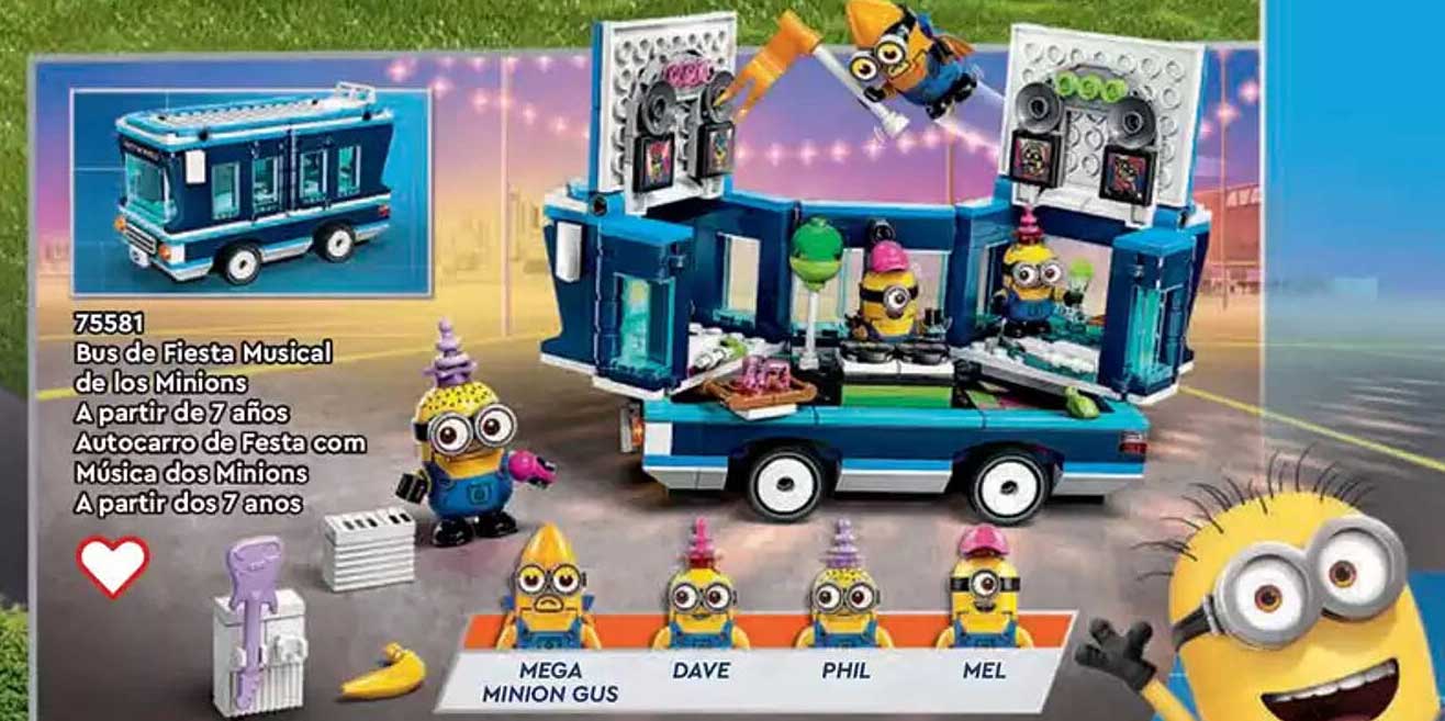 Bus de Fiesta Musical de los Minions