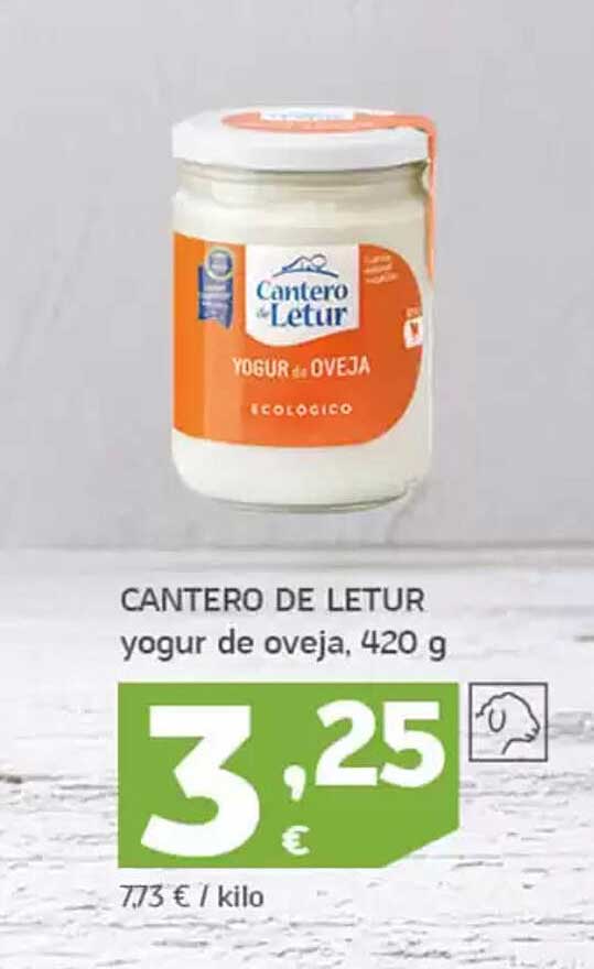 CANTERO DE LETUR YOGUR DE OVEJA