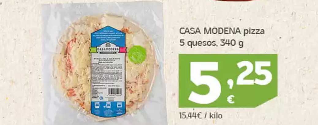 CASA MODENA pizza 5 quesos