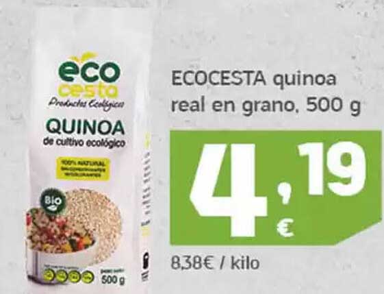 ECOCESTA quinoa real en grano