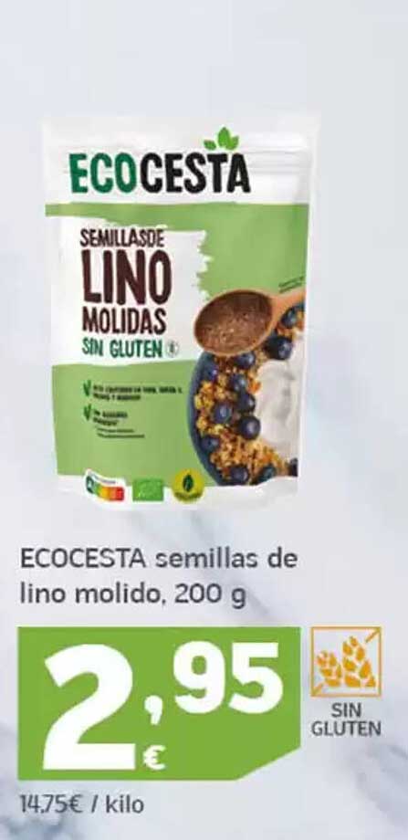 ECOCESTA semillas de lino molidas