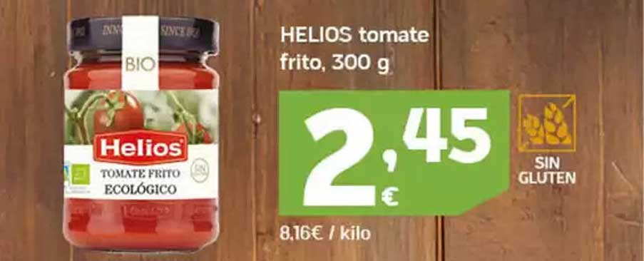 HELIOs tomate frito ecológico